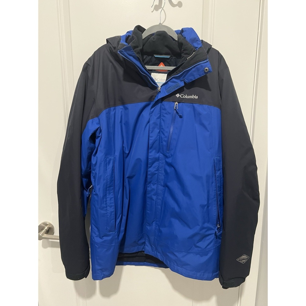 Columbia Men's Whirlibird™ V Interchange Jacket Large Tall Mountain Blue/Navy
